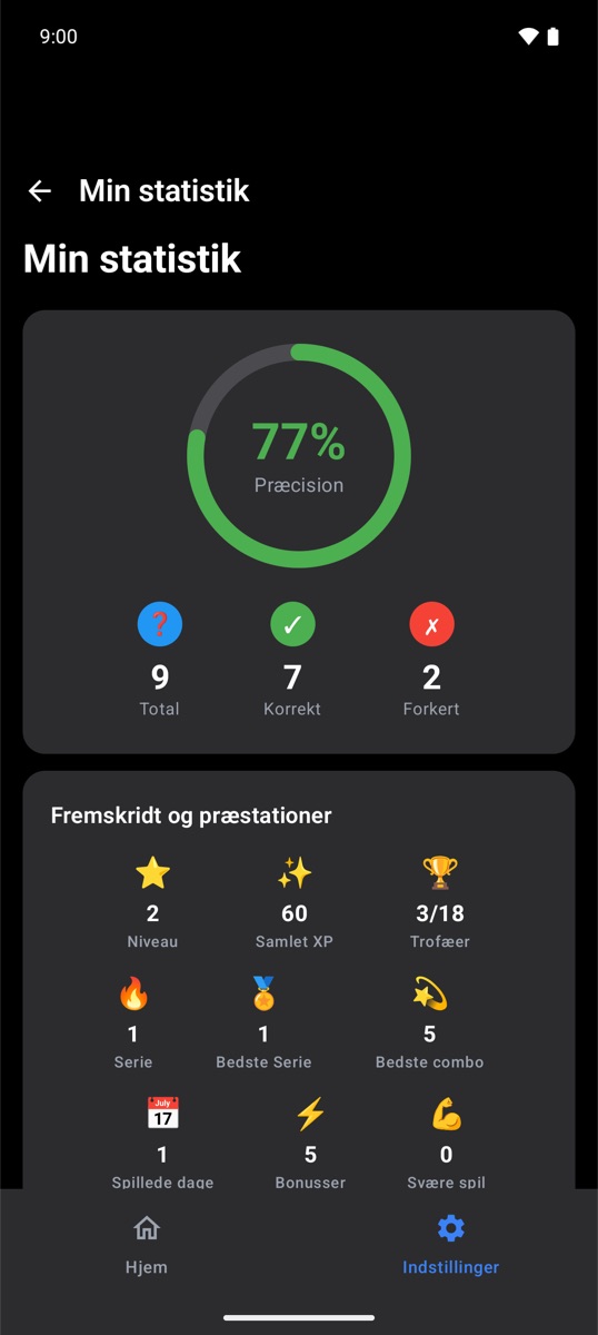 Statistik med præcision og præstationer