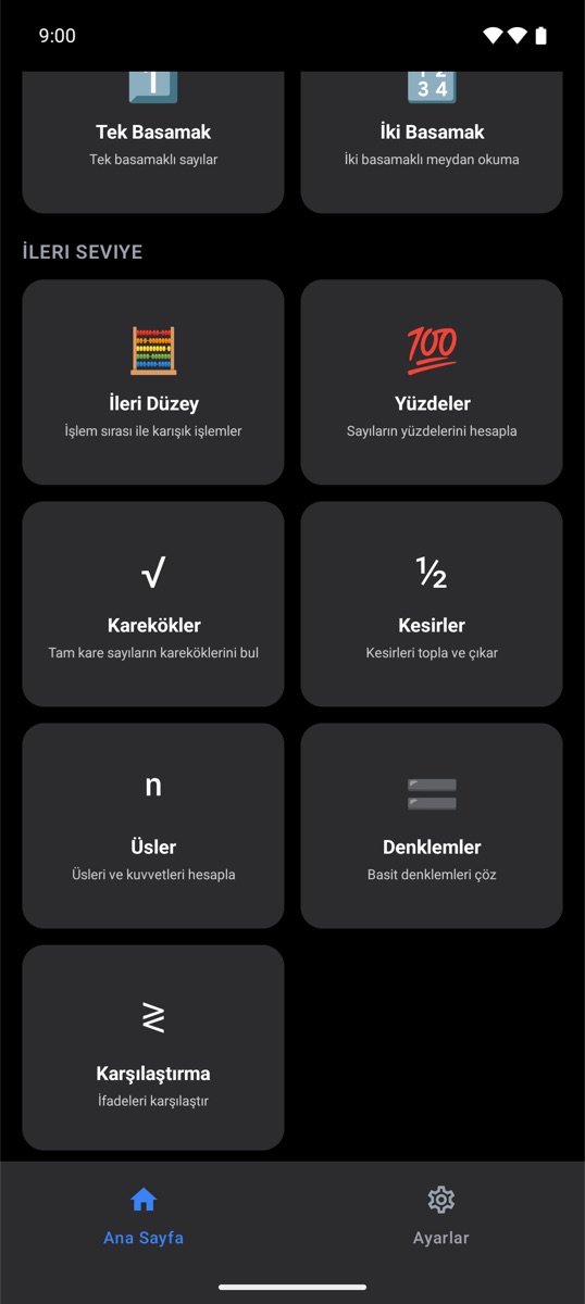 İleri düzey